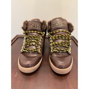 Osiris | NYC 83 SHR High-Top Fur Lined Skate Shoes | Men’s Size 10.5